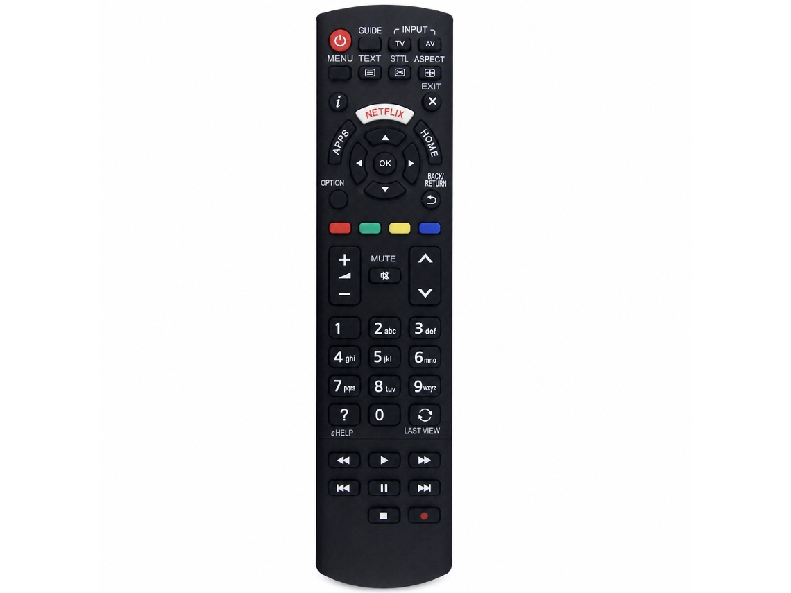 Comando À Distância Para Tv Compatível Com Panasonic N2qayb001009_dae