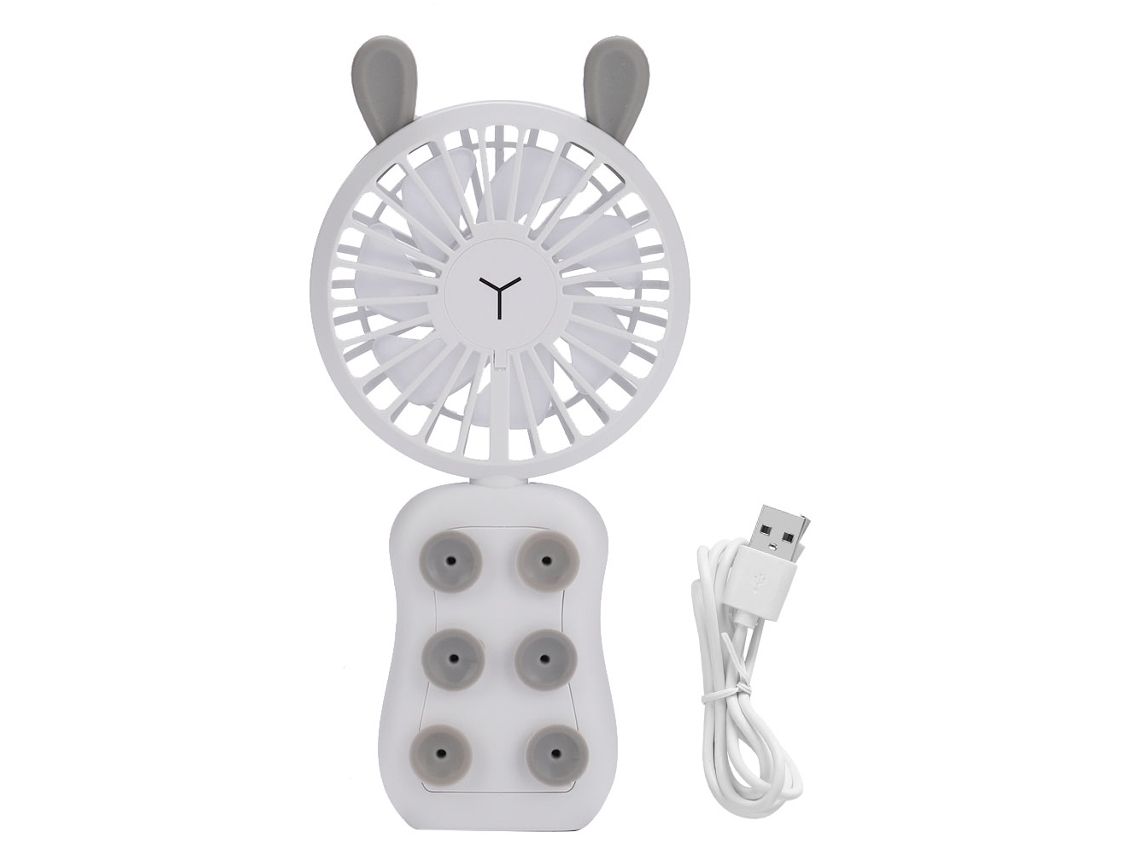 Vento Suporte Mesa Usb para Celular Branco