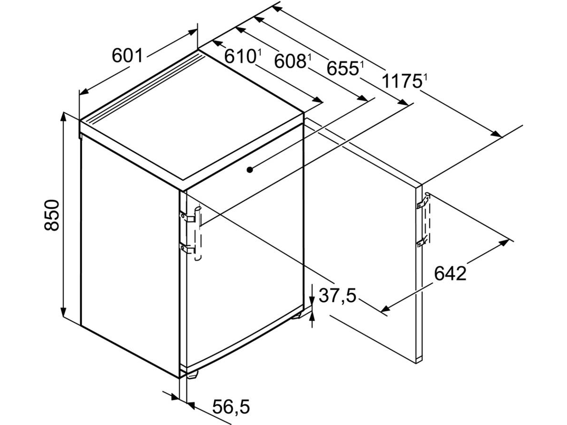 Frigorífico Mini Bar LIEBHERR TPESF 1714 (Estático 85 cm 143 L