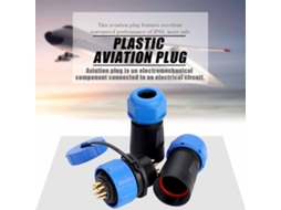 Laxiscreed Conector De Aviação Sp21 À Prova D'água Ip68 Com Ficha, Soquete E Cabo