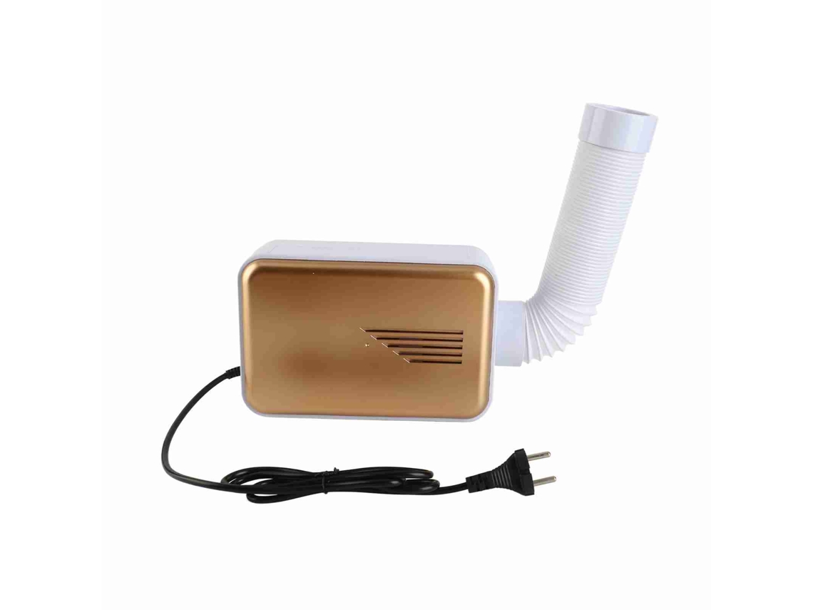 Secador de roupas multifuncional 600w portátil elétrico pequeno para casa eu plug ouro S/MARCA