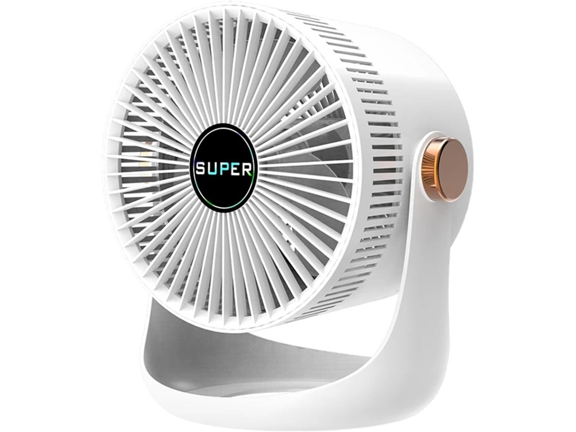 Ar Usb Mini Ventilador Mesa 5 M para Uso Doméstico e Externo