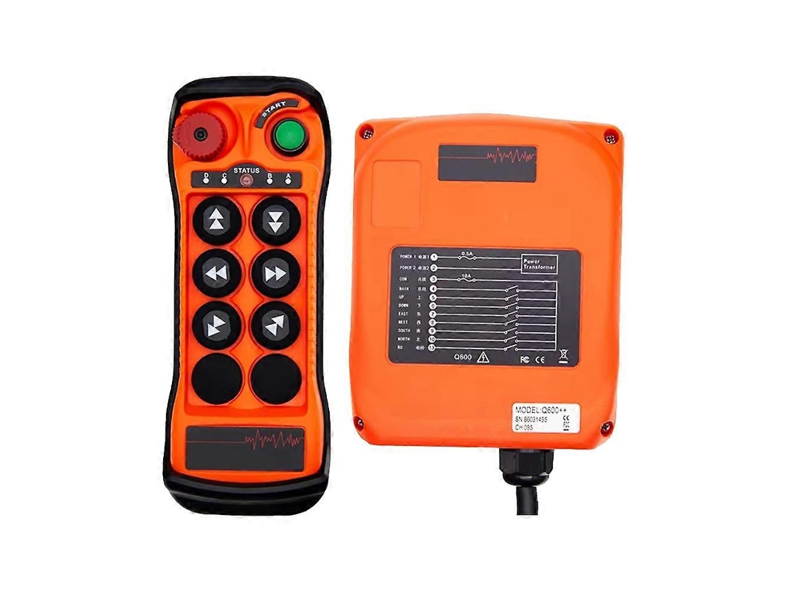 Comando À Distância Para Acdc110-460v Q600 Industrial Infinitely Matched Code Large Inst Ent Control Lift Interruptor