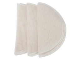 Conjunto De 30 Unidades De Tapetes E Forros Reutilizáveis ​​de Algodão Para Vaporização, Resistentes Ao Calor E Respiráveis, Ideais Para Fazer Dumplin
