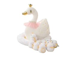 Brinquedo De Pelúcia De 13,8 Polegadas Para Galinha Poedeira Com 10 Pintinhos Para Presente De Natal Olysi Shop