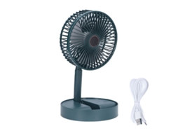 Ventilador Plegable Usb 3 Niveles Ajustable 180° Portátil