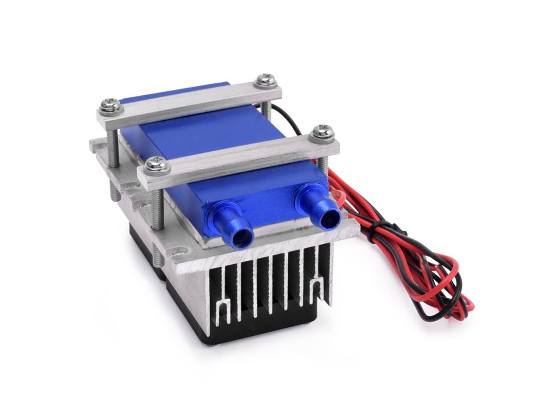kit de Resfriamento por Semicondutor YURU 144W, sistema DIY para ar condicionado e ventilador