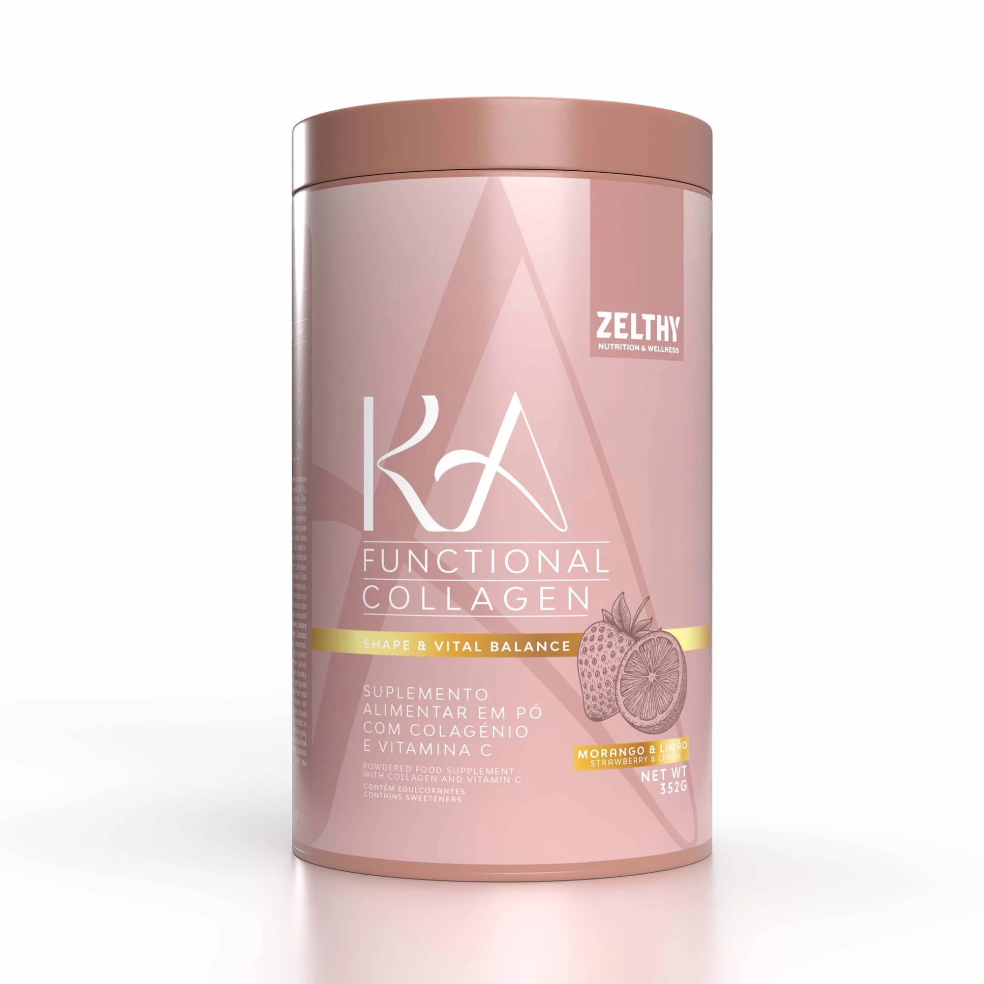 Ka Functional Collagen Strawberry Lemon