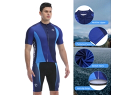 Roupa de Ciclismo 2026 Tomshoo para Homens Jersey de Secagem Rápida e Calções com Suspensório S/MARCA