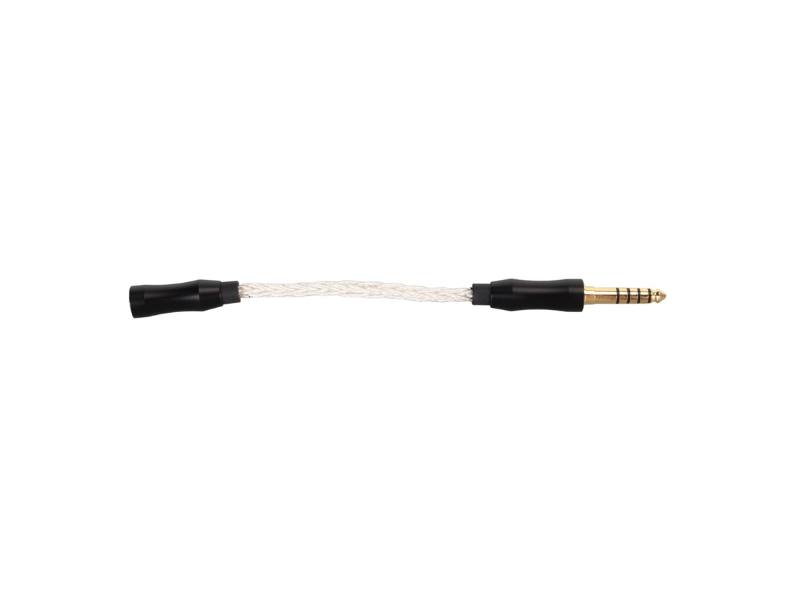 Aetheria cabo Adaptador de Fones de Ouvido 3.5mm Fêmea para 4.4mm Macho Balanceado com Conectores Dourados
