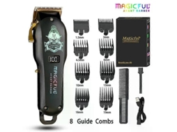 Novo Aparelho De Cabelo Profissional Recarregável, Aparelho Elétrico Para Homens, Barba E Crianças, Máquina De Corte De Cabelo