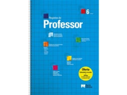 Livro Registos do Professor - 6 Turmas (Português)