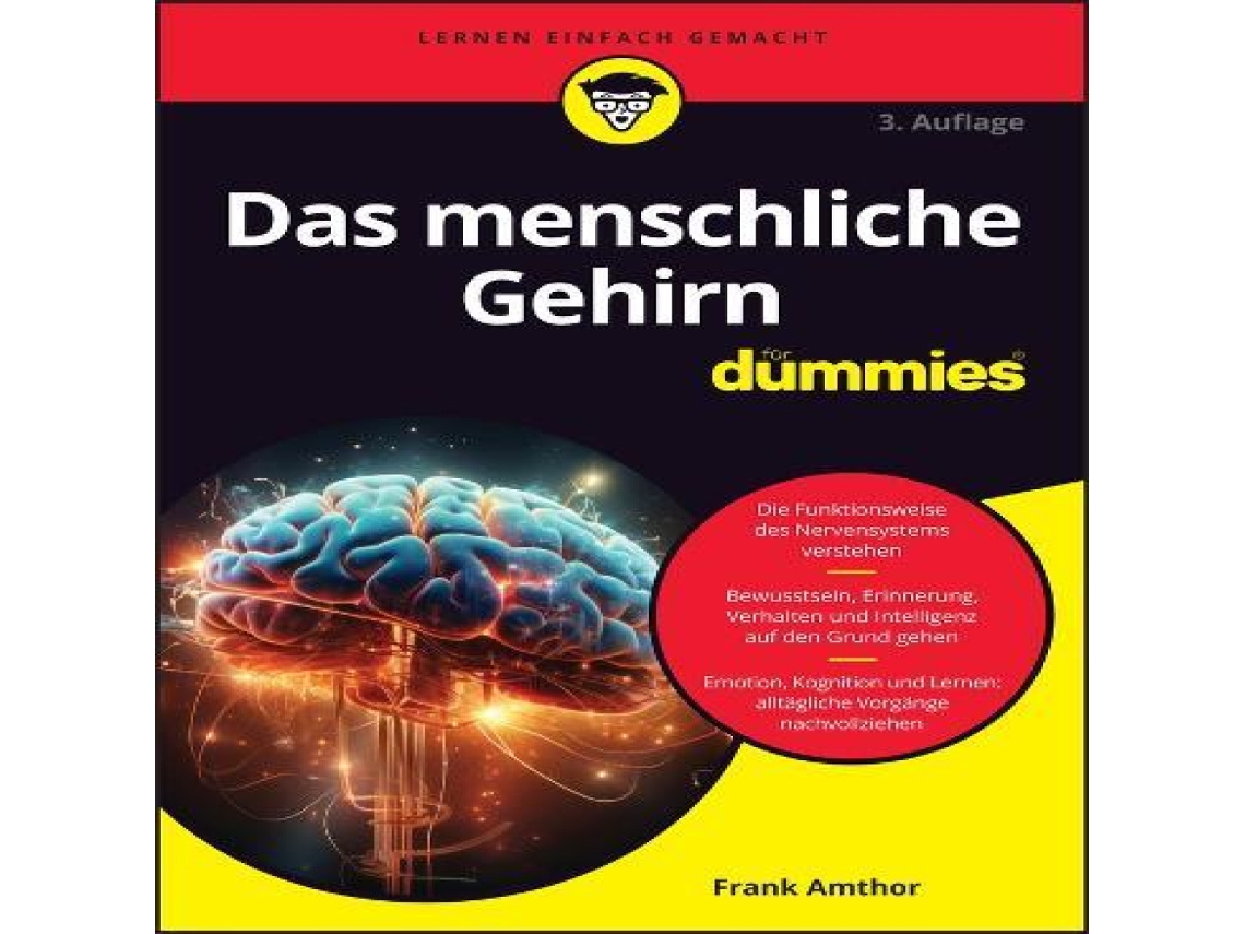 Livro Das menschliche Gehirn für Dummies de Frank Amthor (Alemão)