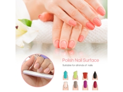 Kit De Manicure Com 15 Lixas Profissionais Duas Faces 100/180 Grit Para Unhas Naturais E Artificiais