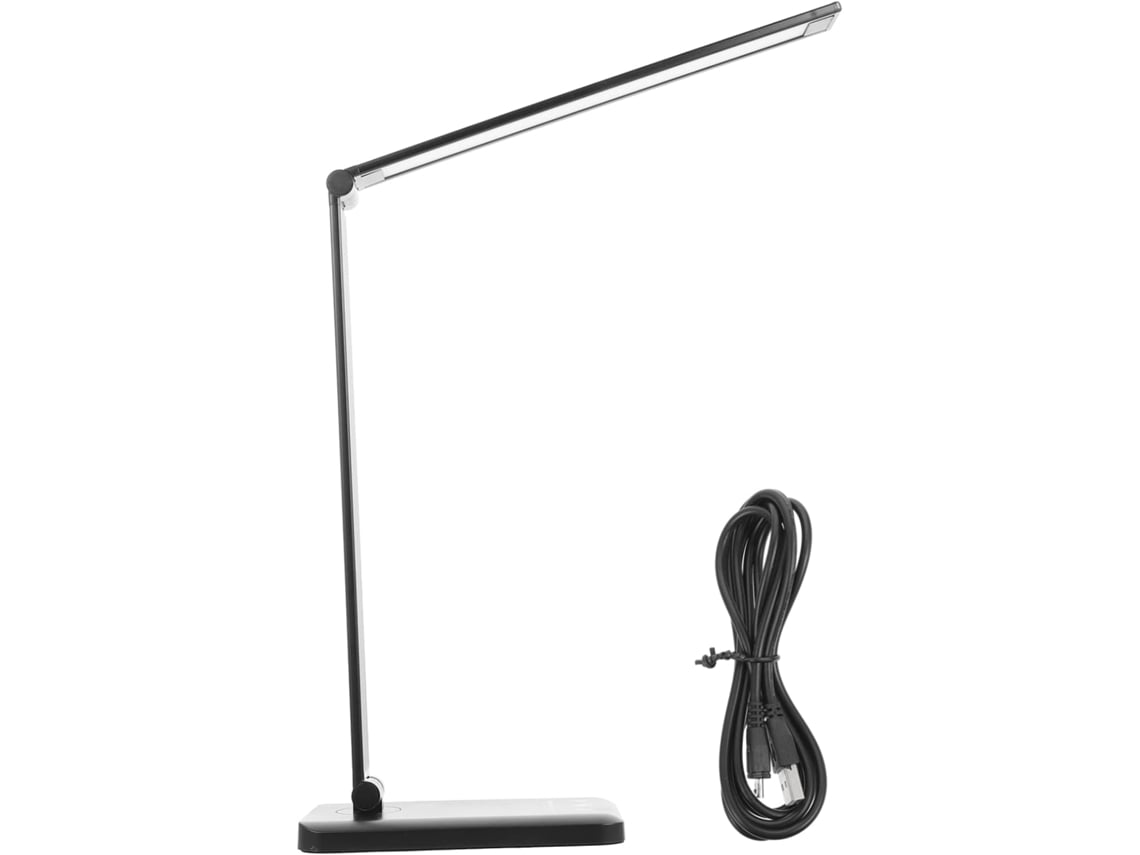 Luminária de Mesa Dobrável com Led Sensível Ao Toque, 5 Níveis de Brilho, em Alumínio, Ideal para Leitura e Estudo. SFUSHOS