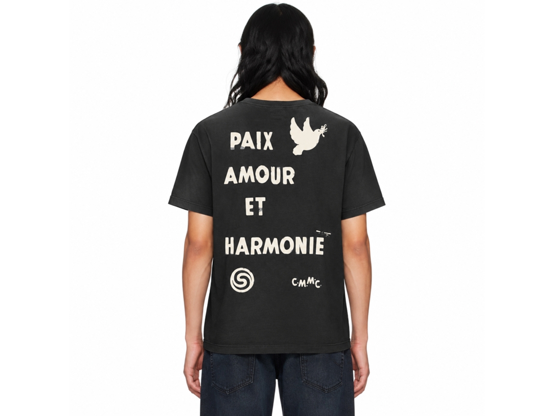 Rockinstone Paix Amour Et Harmonie Clear Minds Meditation Club T-shirt Unique Designer Style