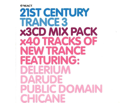 Cd 21st Century Trance 3 React