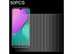 50 Unidades De Película De Vidro Temperado 9h 2.5d De 0,26 Mm Para Infinix Hot 10 Play G25 (50 Unidades)