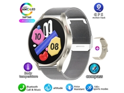 Smart Watch SHAH ARPAN M10 Bluetooth Call Health Monitor Silver Milan