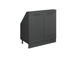 Móvel De Arrumação Sob Inclinação Rion, Com 2 Portas, Antracite Casa De Campo/antracite, Antracite, Vicco 2