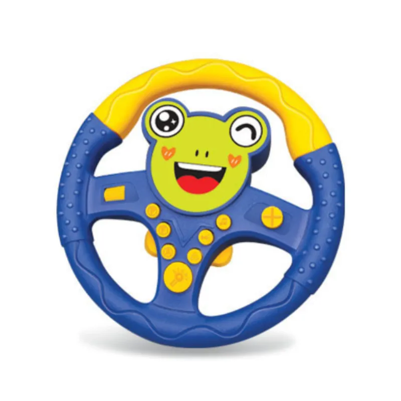 Volante Brinquedo CHRUI com Simulação de Direção e Efeitos Sonoros (azul Sapo)