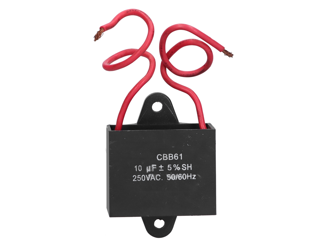 Altiro-2 Peças De Capacitor Para Ventilador De Teto Cbb61 10uf 250vac 50/60hz Cavo De 14cm Início