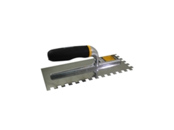 Talocha De Estucador Inox Dentada Serfer 8mm (115x280mm)