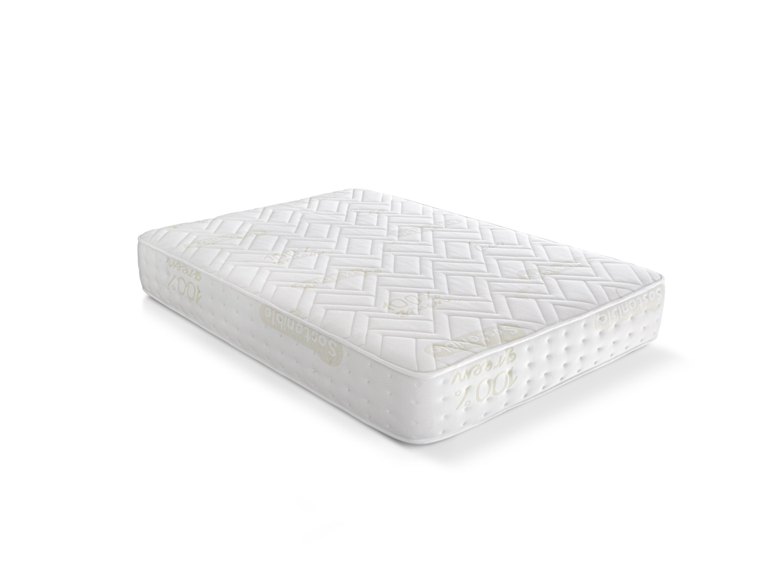Colchão Durma Altura Núcleo Alta Densidade Bioform Firmeza HÄUSBED Branco (135x200)
