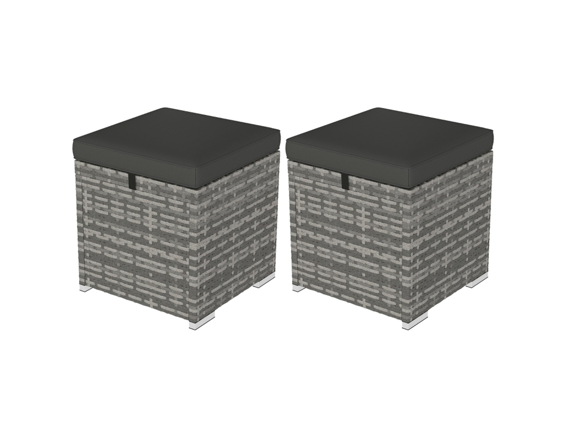 Conjunto de 2 Espreguiçadeiras Dobráveis Zero Gravity com Apoio para Cabeça e Mesa com 2 Porta copos