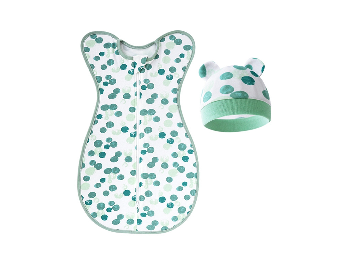 Saco De Dormir Para Bebê,Para Bebês De 0‑3 Meses (verde) Czhhmart