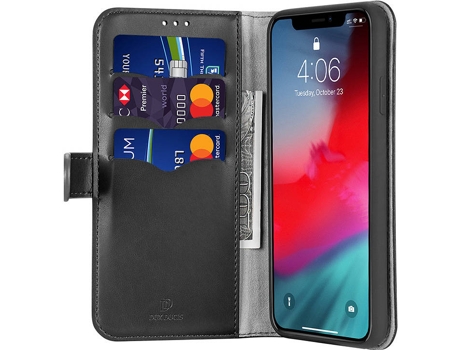 Capa iPhone X, XS WISETONY Dux Ducis-28 Preto
