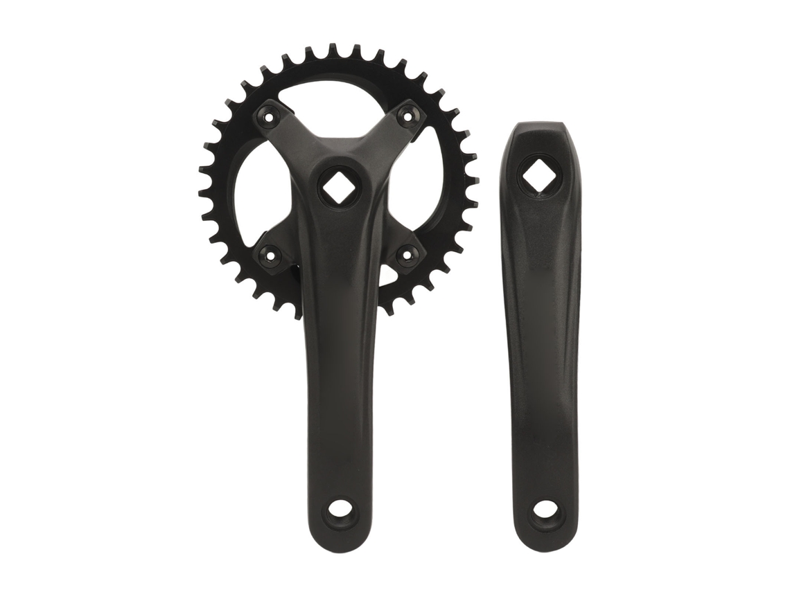 CONJUNTO de Manivela Mali para MTB 104 BCD, alumínio leve