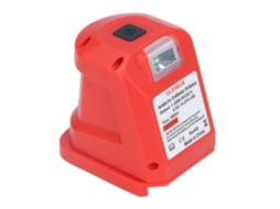 Lanterna Recarregável De Mão Com Bateria De Lítio, Porta Usb, Dc14.4‑19.2v, Para Trabalhos Em Local