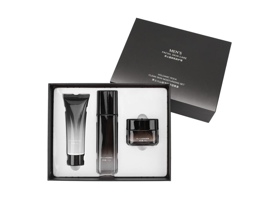 Kit De Cuidados Com A Pele Masculina Controle De Oleosidade E Hidratação