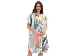 Toalha De Praia Com Capuz Poncho, Secagem Rápida Para Troca De Roupaestilo 7czhhmart