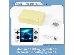 Console portátil Tomtop Powkiddy Rgb30, 4 polegadas, open source EOOCOO