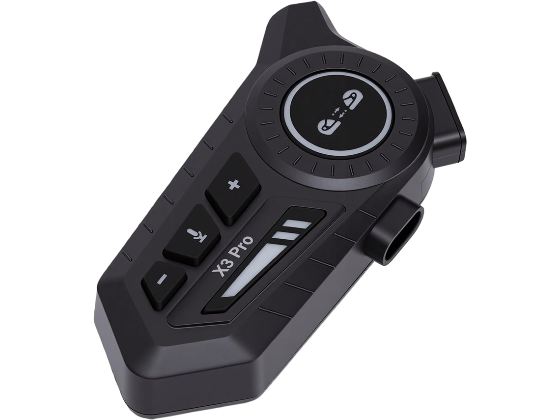 Bewinner Casque Bluetooth Para De Moto, Interfone Sem Fil Ipx6 Resistente À Água Com Bateria 1000 Mah, Micro