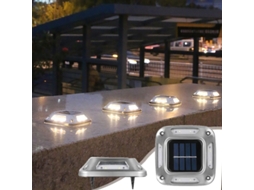 Luminária Solar para cerca e escadas em formato de coração AQUAFORGE