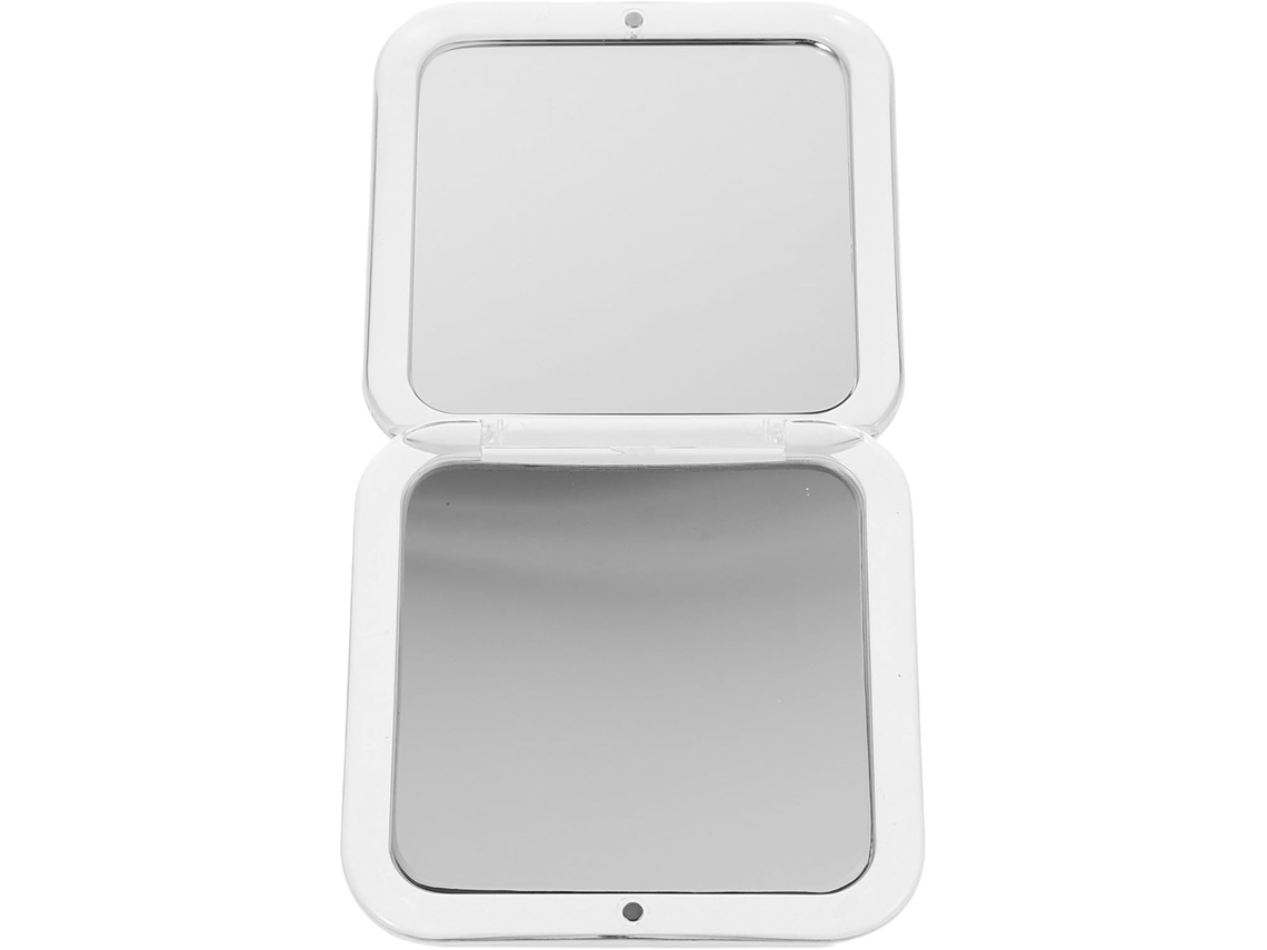 Miroir De Poche Compact De Voyage 15x Dupla Face Flexível