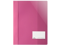 Pasta Durável Extra Larga A4 Pvc Rosa Escuro DURABLE