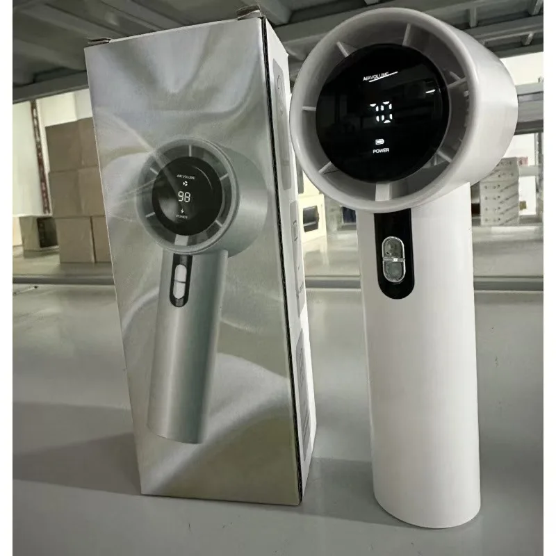 (branco) Ventilador Portátil Recarregável De 3000mah Com 100 Velocidades/ar Condicionado Portátil/mini Ventilador