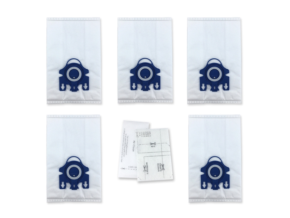 pçs eficiência 3d sacos de pó filtros para miele gn série s5000 s8000 SF-50 varredores peças aspirador pó