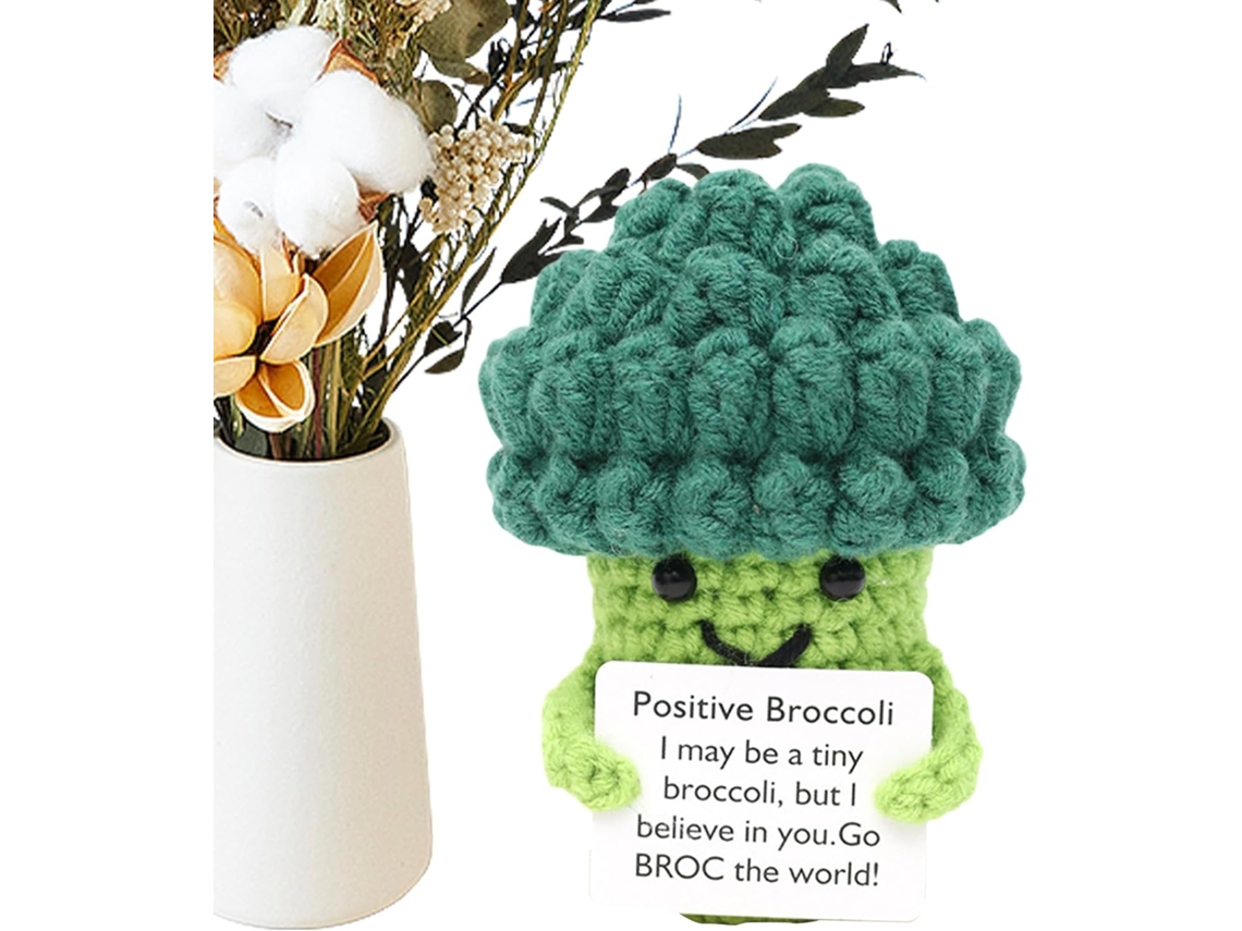 Brinquedo De Crochê, Brócolis Como Incentivo | Decoração De Mesa |