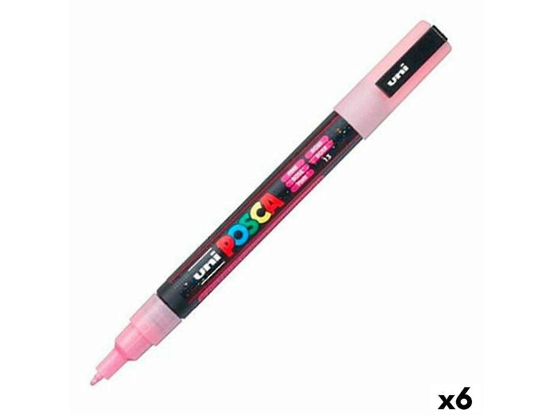 Marcador Posca Pc 3ml Rosa Olysi Shop (6 Unidades)