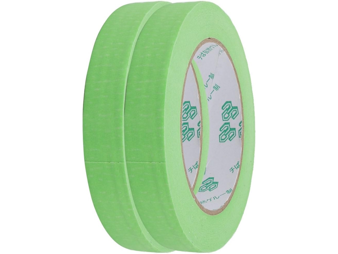 Fita Crepe Universal CHABERLU, 15 Mm Largura, 50 Metros, Verde