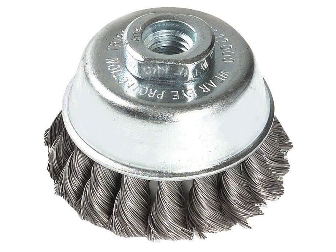 Escova De Corte Torcida Tivoly D 65 Mm Aço