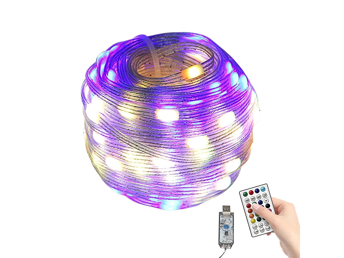 Cordão De Luzes Led Decorativo Para Uso Externo. Flexível.