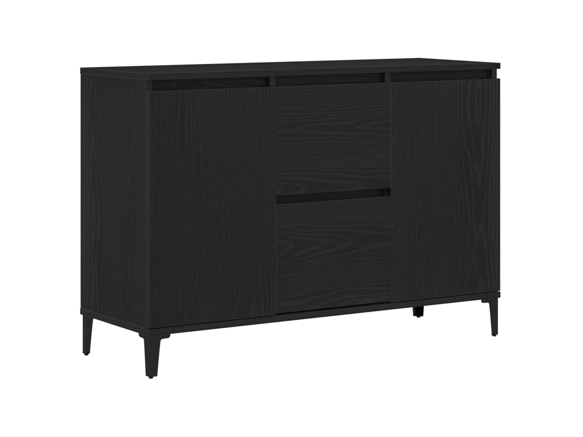 Conjunto 1 Móveis De Aparador Vidaxl Preto Derivados De Madeira (104 X 35 X 70 Cm)