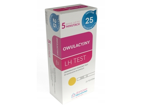 Kit De Teste De Ovulação Em Tiras Lh, 25 Unidades Hydrex