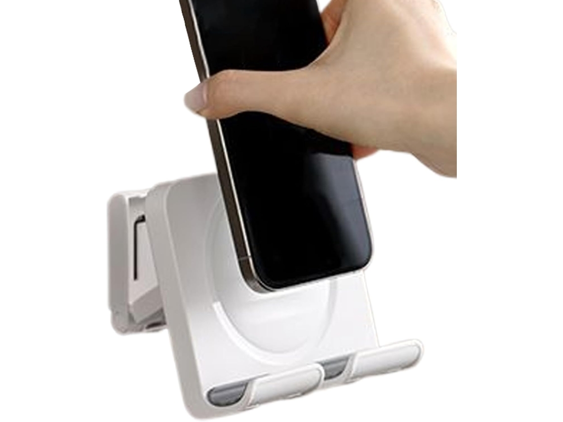 Suporte De Parede Para Celulares E Tablets 4 Polegadas Rotação Ajustável Segura Multiuso Ideal Quarto Banheiro Perfeito